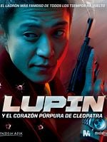 Cartel de Lupin y el corazón púrpura de Cleopatra