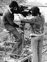 Cartel de Rodar en Andaluz. Retrato de una generación de cineastas independiente