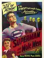 Cartel de Superman and the Mole-Men