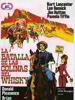 Cartel de La batalla de las colinas de whisky