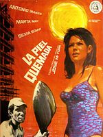 Cartel de La piel quemada