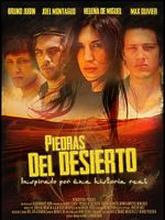 Cartel de Piedras del desierto