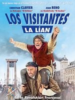 Cartel de Los visitantes la lían (en la Revolución Francesa)