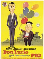 Cartel de Don Lucio y el hermano Pío