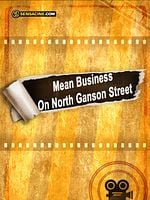 Cartel de Mean Business On North Ganson Street
