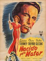 Cartel de Nacido para matar
