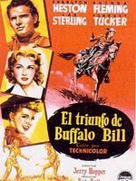 Cartel de El triunfo de Buffalo Bill