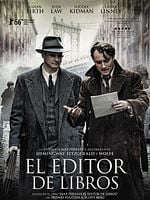 Cartel de El editor de libros