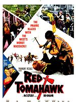 Cartel de Tomahawk rojo