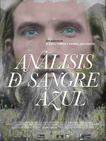 Cartel de Análisis de sangre azul