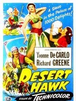 Cartel de El halcón del desierto