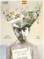 Cartel de Con el culo al aire