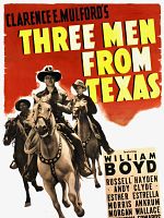 Cartel de Tres hombres de Texas