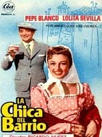 Cartel de La chica del barrio