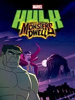 Cartel de Hulk: donde habitan los monstruos