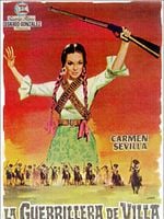 Cartel de La guerrillera de Villa