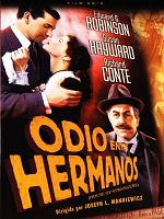 Cartel de Odio entre hermanos