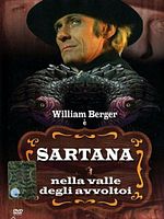 Cartel de Sartana en el valle del oro