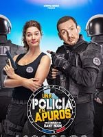 Cartel de Una policía en apuros