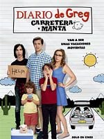 Cartel de Diario de Greg: Carretera y manta