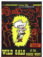 Cartel de Wild Gals Of The Naked West