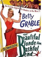 Cartel de The Beautiful Blonde From Bashful Bend
