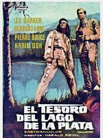 Cartel de El tesoro del lago de plata