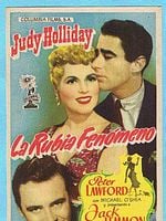 Cartel de La rubia fenómeno