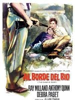 Cartel de Al borde del río