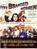 Cartel de Cinco mujeres marcadas