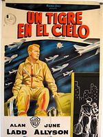 Cartel de Un tigre en el cielo