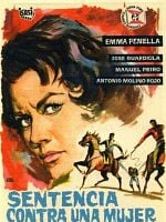 Cartel de Sentencia contra una mujer