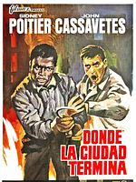 Cartel de Donde la ciudad termina