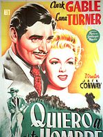 Cartel de Quiero a ese hombre