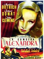 Cartel de La condesa Alexandra