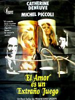 Cartel de El amor es un extraño juego