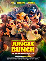 Cartel de The Jungle Bunch. La panda de la selva