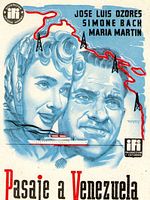 Cartel de Pasaje a Venezuela