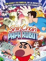 Cartel de Shin-chan: Papá robot