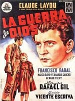 Cartel de La guerra de Dios