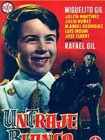 Cartel de Un traje blanco