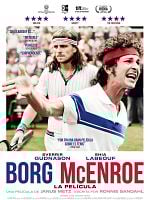 Cartel de Borg McEnroe. La película