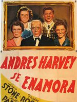 Cartel de Andrés Harvey se enamora