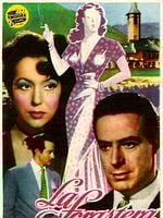 Cartel de La forastera