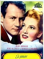 Cartel de El amor llamó dos veces