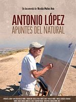 Cartel de Antonio López. Apuntes del natural