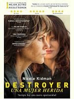 Cartel de Destroyer. Una mujer herida