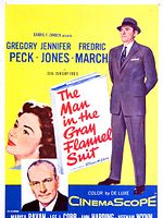 Cartel de El hombre del traje gris