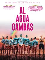Cartel de ¡Al agua gambas!