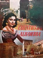Cartel de Cuentos de la Alhambra